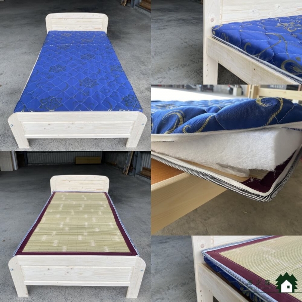 黛爾夢3.3尺冬夏兩用薄墊(松木床專用)